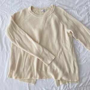 Madewell Cross Back Crewneck Sweater